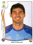 2014 Panini World Cup Soccer Sticker # 110 Iker Casillas Team Spain