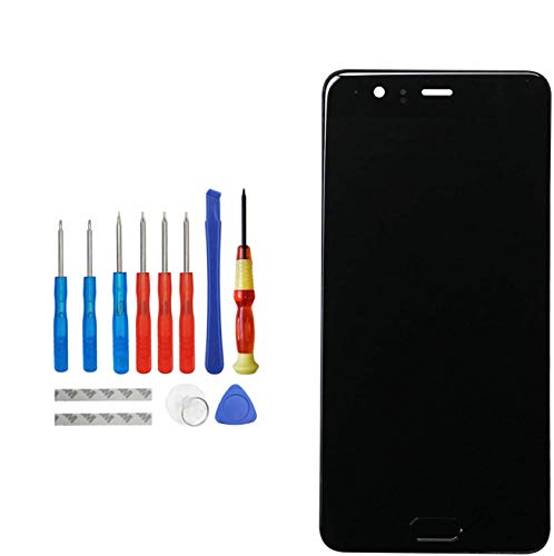 E-YIIVIIL Écran LCD de rechange compatible avec Huawei P10 Plus VKY-AL00 VKY-L09 / VKY-L29 5,5" (noir sans cadre) de rechange avec kit d'outils