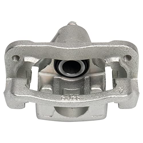 Image of TRQ Rear Brake Caliper Set Zinc Coated Brackets Hardware Compatible with 2010-2013 Kia Soul