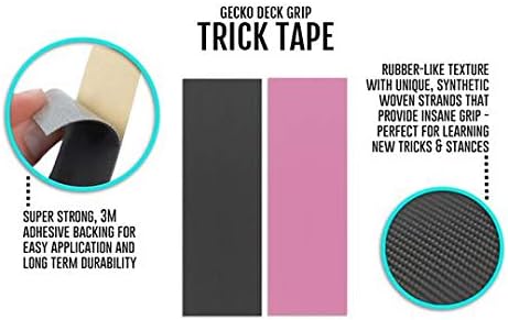 Teak Tuning Gecko Deck Grip Mix-and-Match Super Set - Create-Your-Own Pattern/Design - Trick Tape for Any Size Fingerboard
