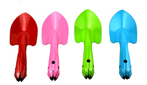 Annymall Metal Garden Mini Round Shovel Set, Flower Soil Planting Digging Transplanting Miniature Planting Succulent Indoor Outdoor Care Tools - Best Gardening Gift For Teens, Women, Men (4 Pieces) #TOP6