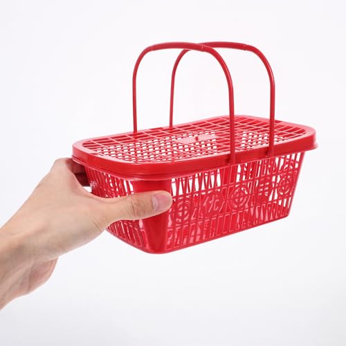 Cestas de plástico con drenaje Levemolo para organizar excursiones familiares y recoger frutas 4