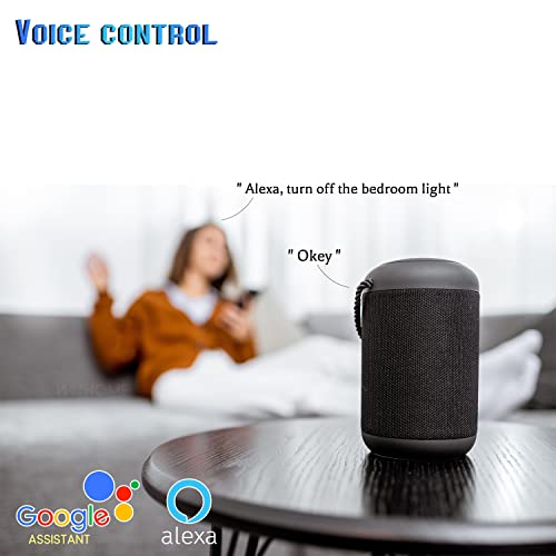 Waithome Mini Wifi Smart Wireless Light Switch, Universal Diy Relay Module For Smart Home Automation Solution, Compatible With Siri Alexa And Google Assistant Voice Speakers16A No Hub Required(2Packs) #TOP4