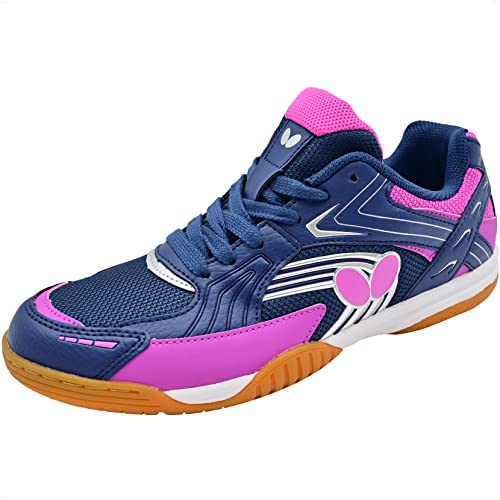 Image of Butterfly Lezoline Reiss Shoes - Athletic Indoor Competition Table Tennis Shoe for Beginners, Intermediate Players, Offers Comfort, Durability, Grip, Cushion