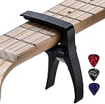 Mini 4 String Guitar Capo, Professional Ukulele Capo (Gold)