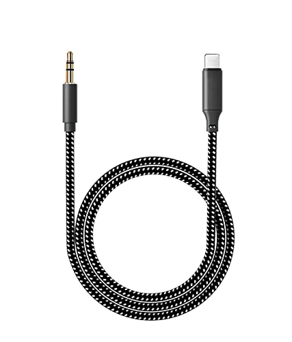 Aux Cable for iPhone in Car 3.5mm Aux Cord Aux lead Compatible with iPhone Works for Car Stereo