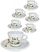 Produktbild Cafe La LLave Demitasse. 6 Cups and 6 Saucers set. by Sentir Cubano