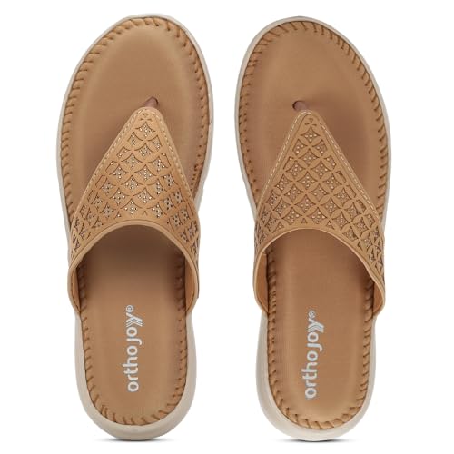 Image of ORTHO JOY doctor Fancy Slipper for women || Orthopedic Women's Fancy Sandal For Women