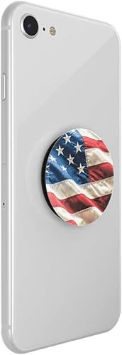 Miniatura 9 de PopSockets Agarre para teléfono con soporte expandible, USA PopGrip - Bandera estadounidense (paquete de 2)