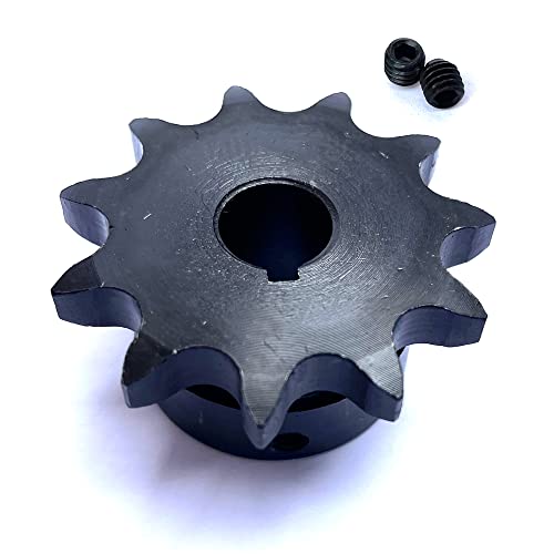 #40 Roller Chain Sprocket B Type 1/2" Bore Rust Prevention Hardened 11 Tooth