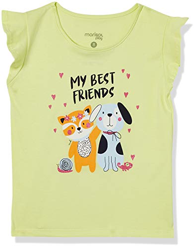 Blusa My Friends Marisol Play meninas, Amarelo, 8