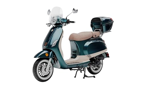 Seangles, 200cc Gas Scooter for Adults - Street Legal Gas Scooter with Underseat...
