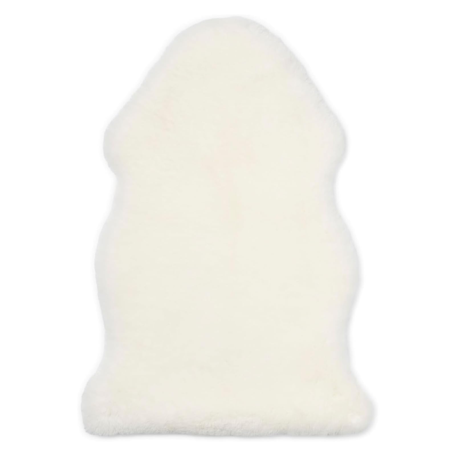 Tapis en peau de mouton isolant et antidérapant pour réchauffer les sols du salon