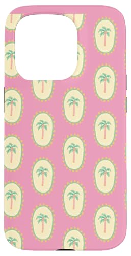 Palm Tropical Tree Summer Beach Island Style �X�}�z�P�[�X iPhone 15 Pro �p