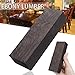 African Rare Blackwood Block Ebony Lumber Crafts Wood Material DIY Blank Cut Handle Timber Hobby Tool