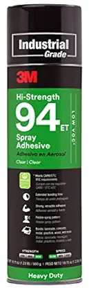 3M Hi-Strength 94 ET Spray Adhesive, Low VOC, Heavy Duty, 19.75 oz