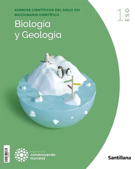 Portada de Biologia y Geologia 1º ESO Construyendo Mundos