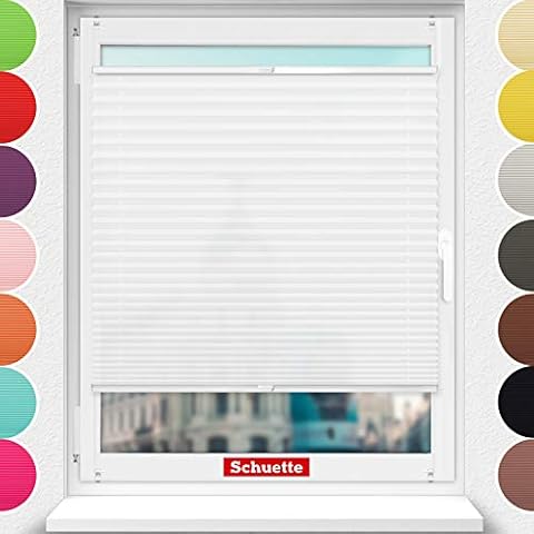 Schuette® Plissee ohne Bohren ● Premium Kollektion Cover