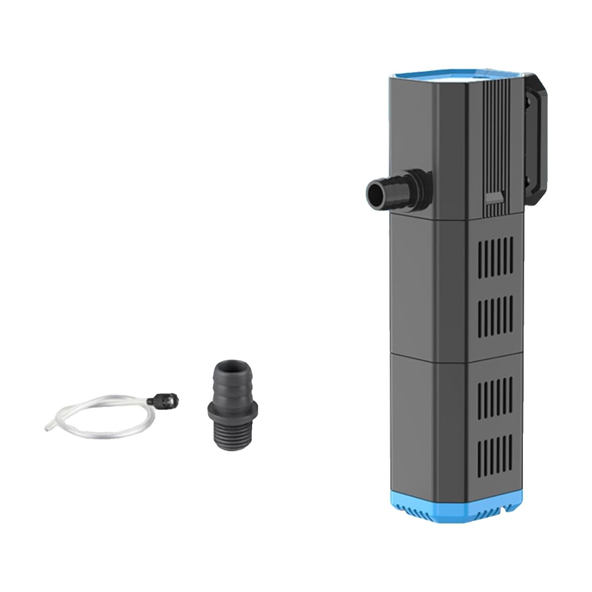 Filtro incorporado tres en uno purificación de agua circulante hogar piscicultura pequeña bomba(3W 30 50CM)