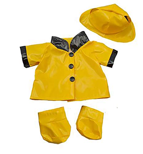 Rain Slicker w/Hat & Boots Teddy Bear Clothes Fits Most 14