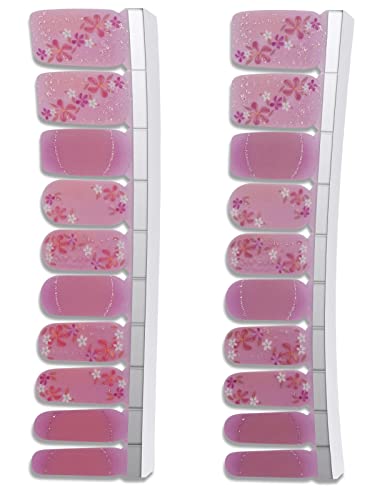 Beaolata Nail Polish Strips Long Lasting, 20 Nail Wraps, Nail Stickers, Gel Nail Strips, Easy Apply& Remove, Safe for Nails, Salon Quality (Rsw)