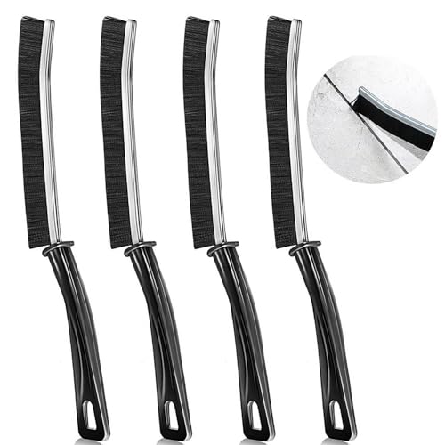 iCovalescent 4 Stück Fugenbürste, Hartborsten Eckenreinigungsbürste,...