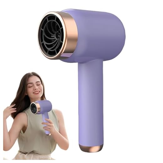 Secador De Pelo Para Viajes - Herramienta De Estilismo Sin Cable - Secador Compacto de Velocidades | Para Uso En Hotel, Vacaciones, Viaje De Negocios, Viaje De Mochilero, Gimnasio, Residencia, Playa