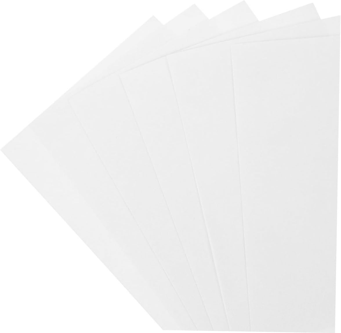 DOITOOL 10pcs Self Adhesive Water Soluble Embroidery Stabilizer for Printing Patterns Wash Away Stabilizer for Machine Hand Sewing for Detailed Stitching