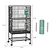 YINTATECH 52 inches Birdcage Cover and Bird Cage Seed Catcher, Bird Cages for Parakeets, Parrot, Cockatiel, Pigeon, Metal Big Bird Cage