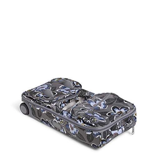 Vera Bradley Recycled Lighten Up Reactive Foldable Rolling Duffle Luggage, Blooms Shower