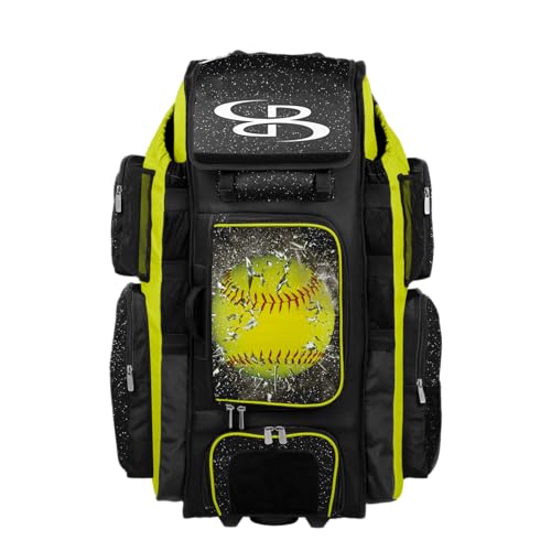 Boombah Superpack XL Rolling Bat Bag - 36