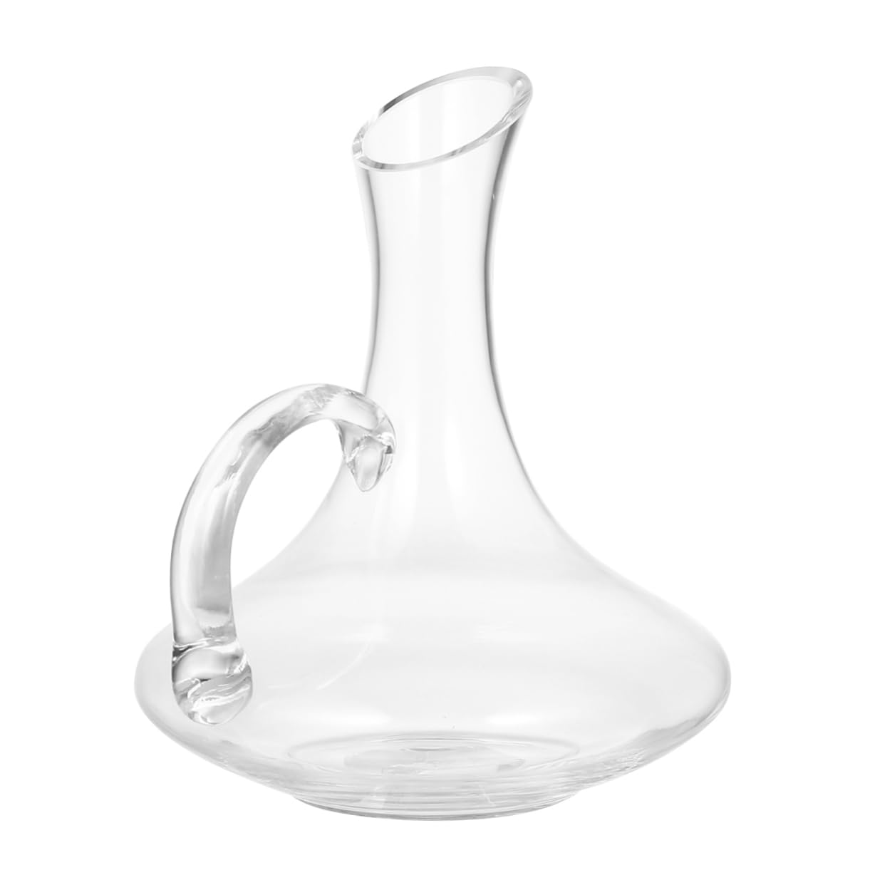 NAMOARLY 1pc Decanter Decorative Wine Glasses Red Wine Whiskey Drink Distributor Beverage Dispenser Wine Measuring Whiskey Container White Wine Clear Kettle Wine Aerator Whiskey Holder