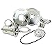 Deluxe Chrome Alternator Conversion Kit 75 Amp, for Type 1, Compatible with Dune Buggy