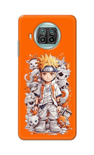 Image of PRINTFIDAA Printed Hard Back Cover Case for Mi 10i 5G | Mi 10T Lite 5G Back Cover (Famous Anime Cartoon Character) -112