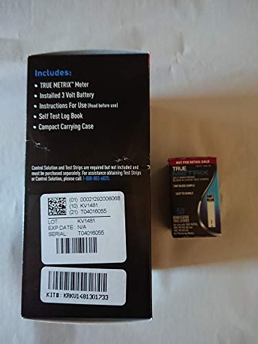 True Metrix Meter Only Plus 50 Metrix Test Strips #TOP2