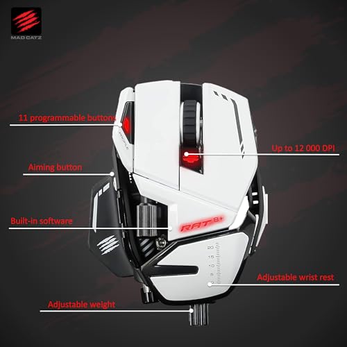R.A.T. 8+ mouse USB Ottico 16000 DPI Mano destra - Mouse gaming - Immagine 1