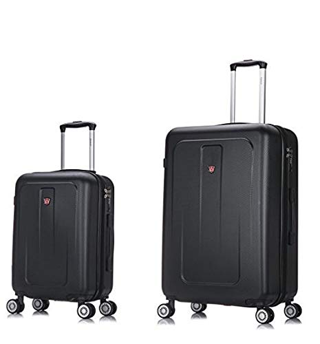 DUKAP CRYPTO Luggage with Spinner Wheel | Spacious Traveling Suitcases, Travel Suitcases with TSA Lock and Ergonomic GEL Handle | 2 Piece Hardside