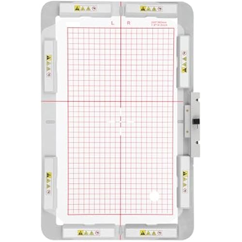 Brewland Magnetic Embroidery Hoop for Janome MC550E 7.9x14.2in