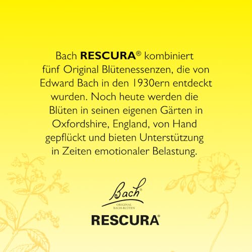 RESCURA Bachblüten Tropfen alkoholfrei Orange-Mango, 20ml I Bachblütenmischung für den Tag I ehemals Rescue das Original