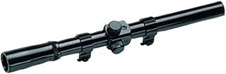 Crosman 0410 Targetfinder 4x15mm Duplex Reticle Riflescope, Black