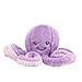 FeiWen Pieuvre Peluche Animaux en Peluche Cadeaux pour Enfants Cadeaux de Noël (Pourpre, 40cm)