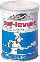 SAF Yeast – Instant Baker's Yeast for Bread – 125 g + Brand Sticker Nomad Exotic