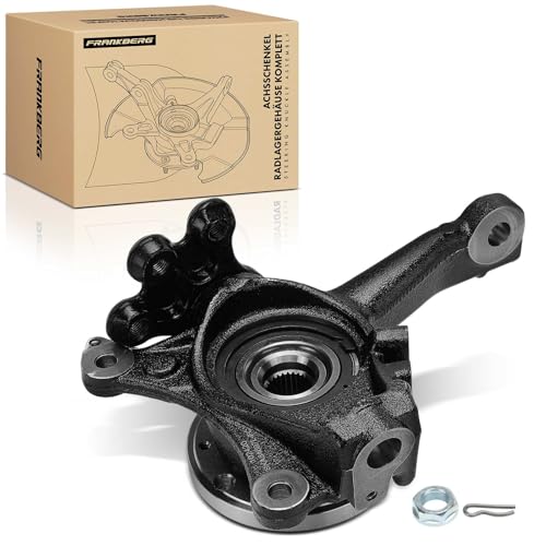 Frankberg Steering Knukle Assembly Steering Knukle Stroke Bearing Front Axle Left Compatible with C5 III RD C5 III Break RW C6 TD 407 6D 407 Coupe 6C 407 SW 6D 6E 508 I 8D 508 SW I 8E Replace# 330780