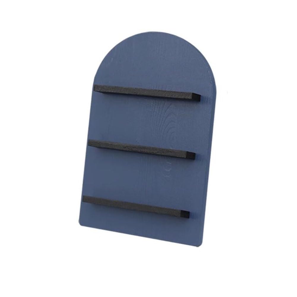 GZHERVICES Metal Cake Holder, Boda Postre Display Stands Candy Decorations Bandeja Postre Plato Pastel Bandeja De Servir, Expositor De Galletas Creativo (Color : Azul, Tamaño : 22x29cm)