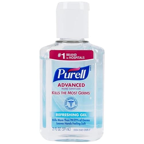 Purell Hand Sanitizer 2 Oz (Pack Of 2), 2 Fl Oz (Pack Of 2) #TOP2