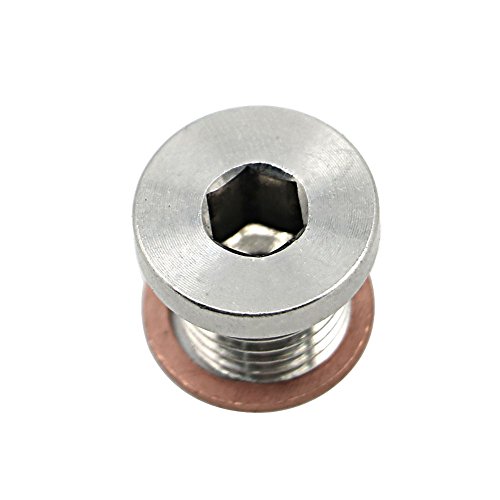 Alpha Rider Crankcase Engine Oil Drain Plug And Washer For Polaris Rzr 570 800 900 1000, Sportsman 570 600 700 800 850 1000, Ranger 570 700 800 900 Etx, Scrambler 850 1000, Ace 325 570 #TOP4