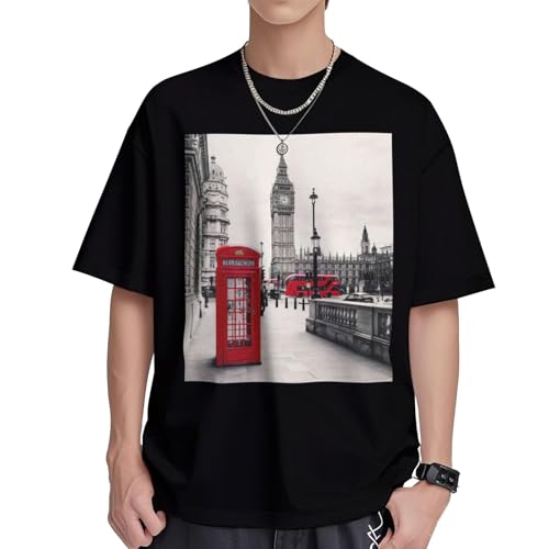 T-shirt Londres ample en coton léger pour femme adepte du confort décontracté