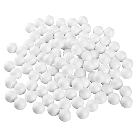 FFchuanhe 0.73 Inch Craft Foam Balls 210 Pcs Polystyrene Smooth Round Balls for Arts and Crafts Christmas DIY Home Supplies School Craft Project and Holiday Party Cover