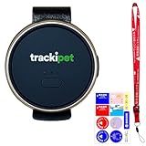 トラッキペット TrackiPet 4Gモデル TRKI006-T【3か月分の通信費込み】 GPSトラッカー GPS 子ども ペット 犬 猫 迷子 防犯 盗難対策 盗難 小さい 小型 軽量 軽い 海外対応 4G トラッキモ 安全 見守り 高性能 追跡力 海外対応 世界標準 捜索 シニア 高齢者 (特典ストラップの色: レッド)