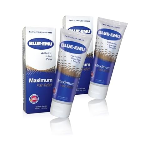 Blue Emu Arthritis Maximum Pain Relief Topical Cream for Muscles, Joints and Strains w/Emu Oil, 3oz,2 Pack Cover